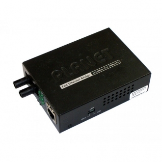10/100TX - 100Base-FX (SC) Single Mode Bridge Fiber Converter - 35KM, LFPT